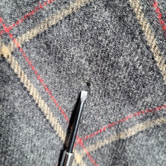 👕🌶 Vintage Pendleton "Shadow Plaid" Flannel Button Up Longsleeve Shirt - Picture 5 of 5